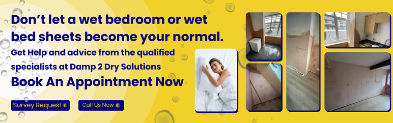 bedding is damp, call help