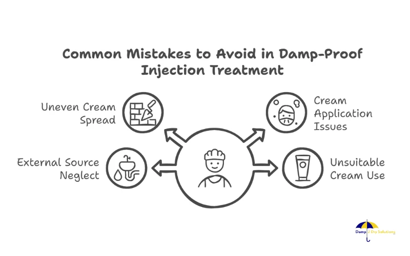 Common mistakes to avoid in damp-proof injection treatment