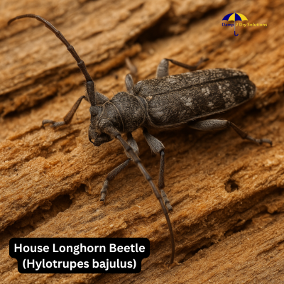House Longhorn Beetle (Hylotrupes bajulus)