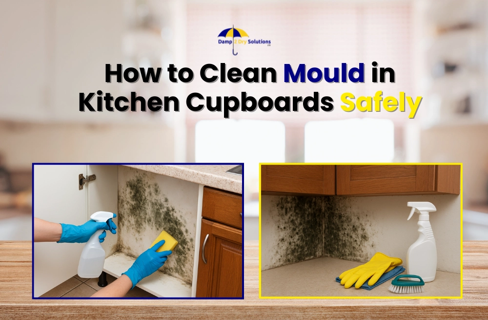 How to Clean Mould in Kitchen Cupboards Safely