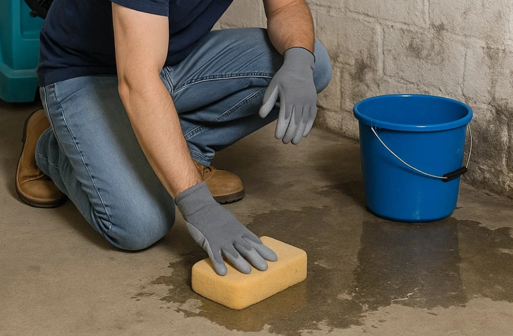 how do I fix moisture in my basement foor damp solutions