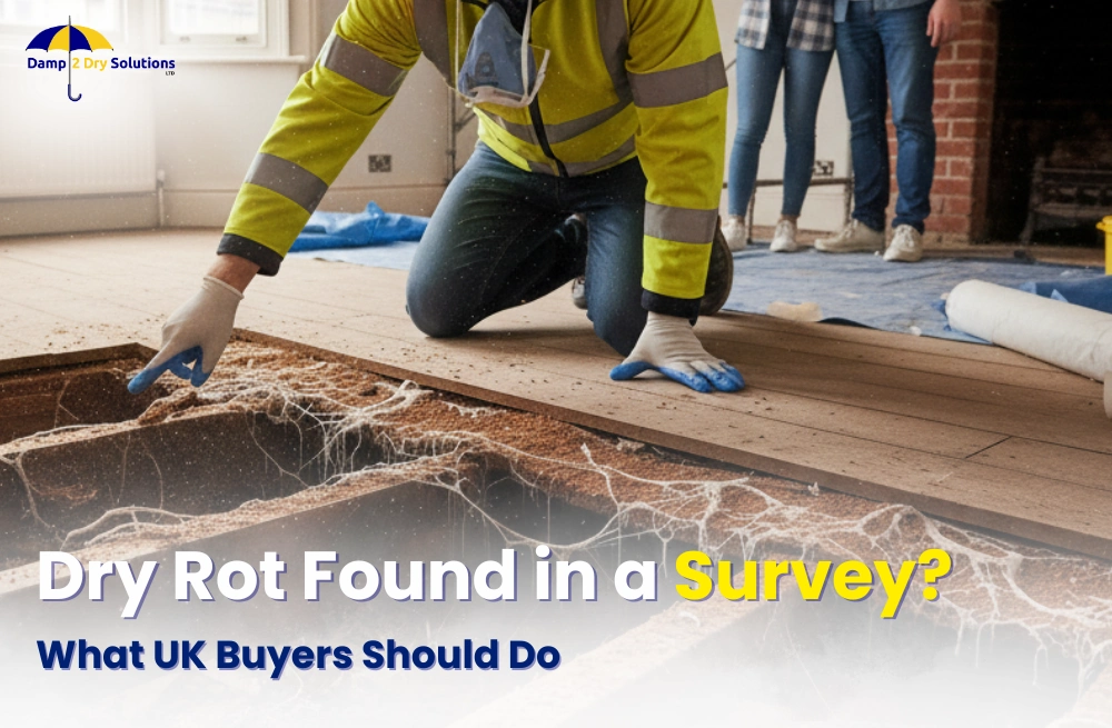 Dry Rot Found in a Survey What UK Buyers Should Do