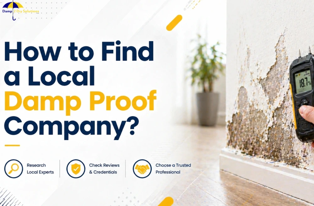 How to find a local damp proof company?